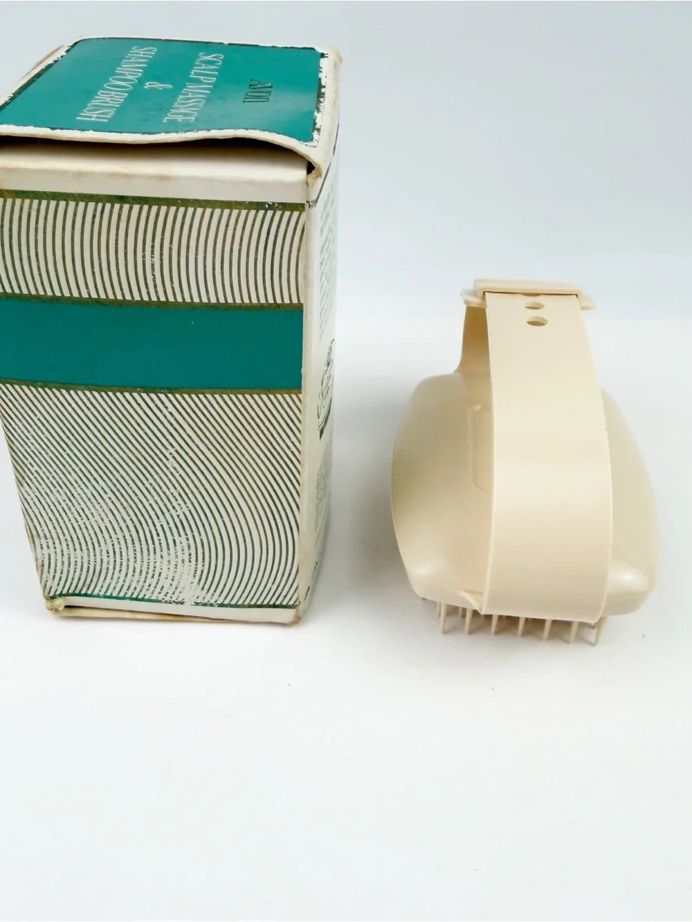 Avon Scalp Massage & Shampoo Brush Vintage Box Wear New Old Stock